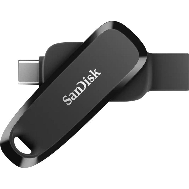 SanDisk SDDDC6-256G-G46 lecteur USB flash 256 Go USB Type-C 3.2 Gen 1 (3.1 Gen 1) Noir