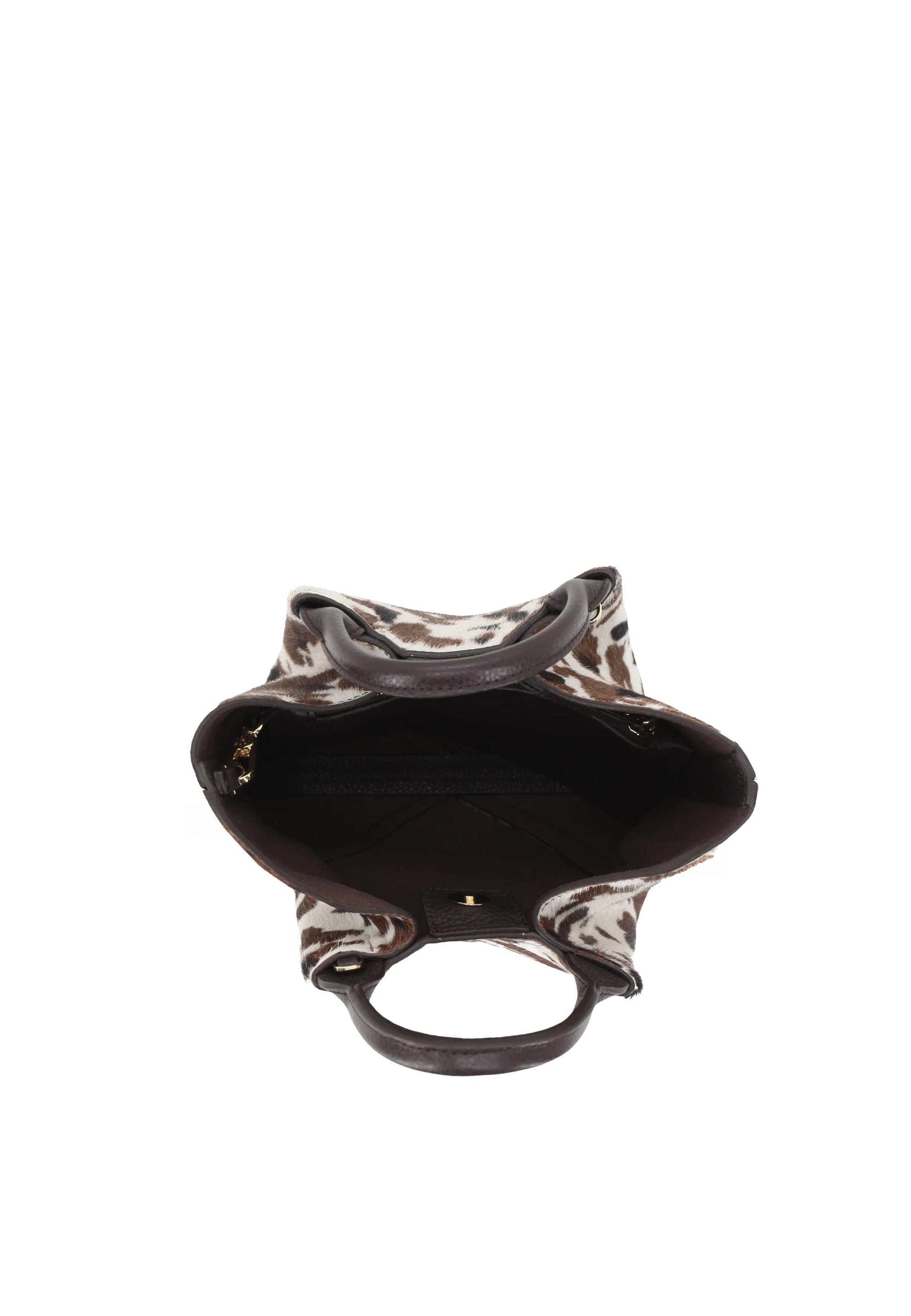 Shopper ESSENTIAL small Leather Animal Print Standard