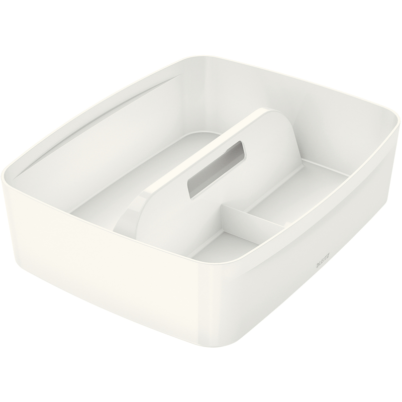 Leitz Aufbewahrungsbox MyBox Organiser, 6 l, weiss