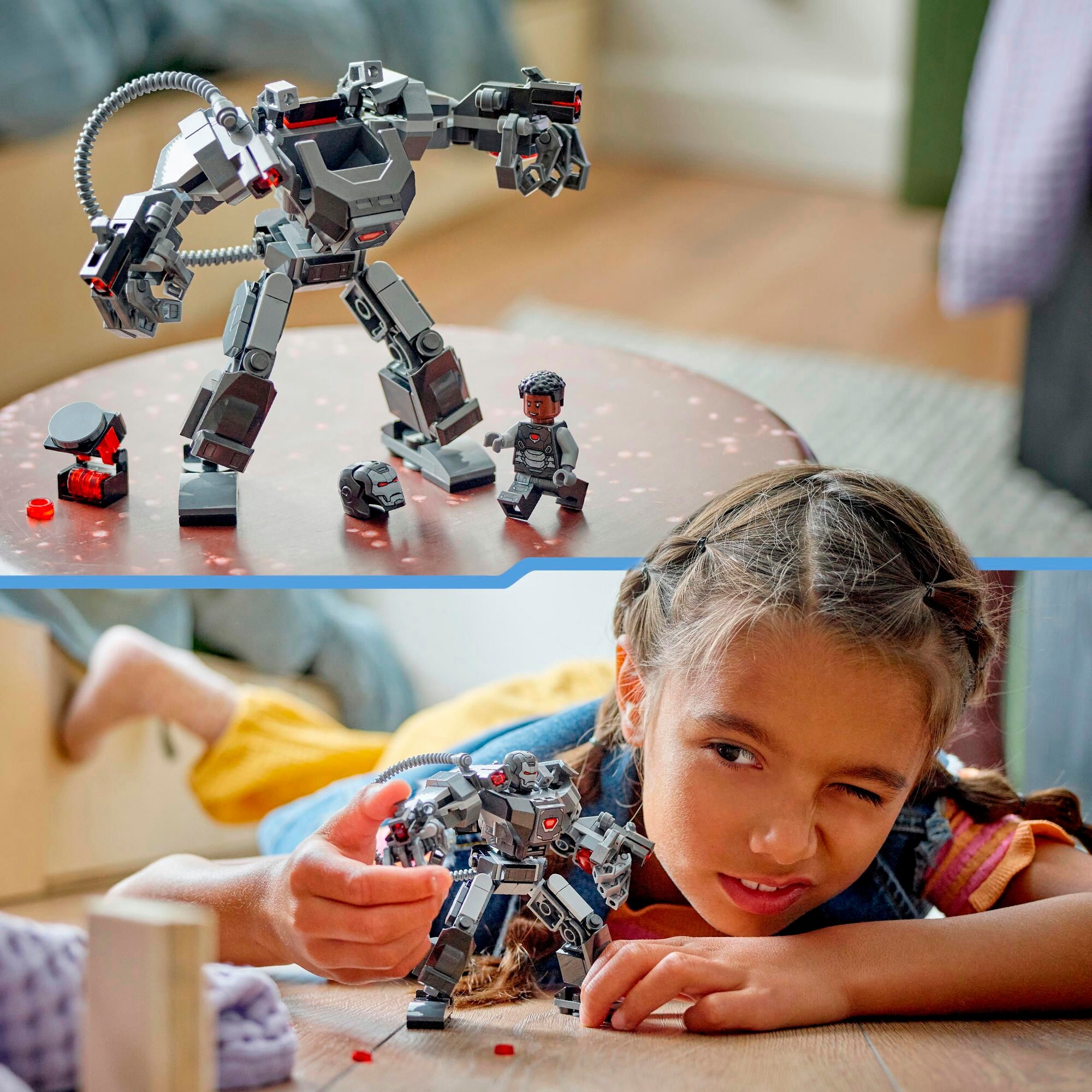 LEGO Konstruktionsspielzeug Marvel Super Heroes War Machine Mech