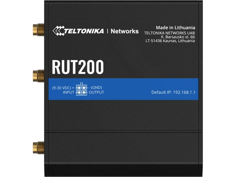 Teltonika LTE-Industrierouter RUT200 Teltonika Industrieller Mobilfunk-Router