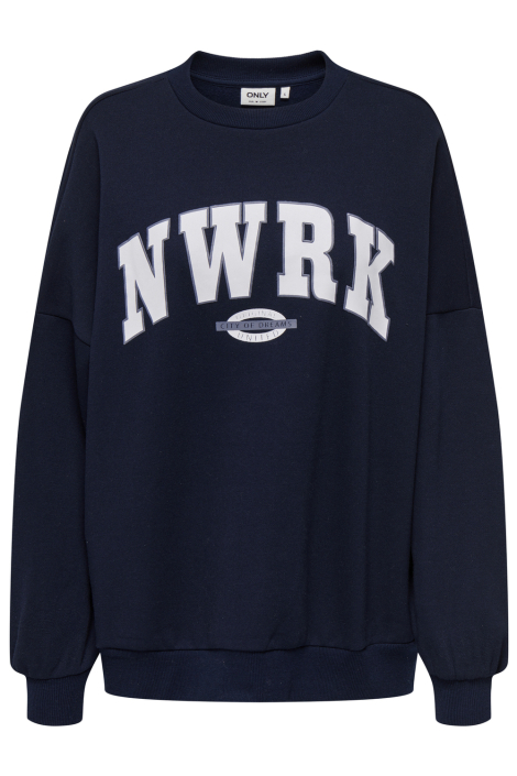 Only blauwe dames sweater