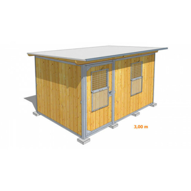 Abri de jardin en bois Rustica Garden