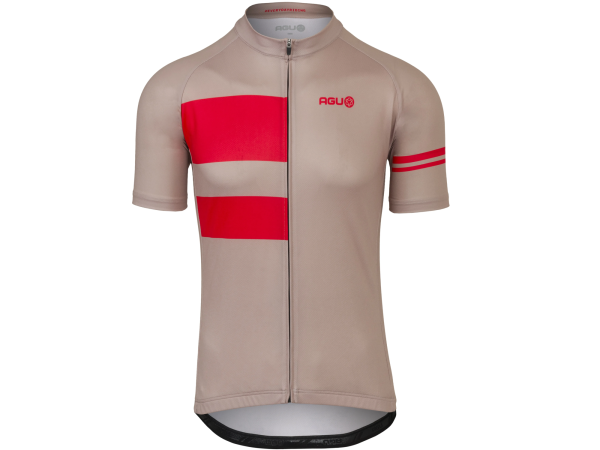 AGU Stripes Essential Cykeltrøje, Bond Greige