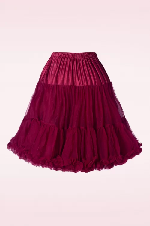 Banned Retro Lola Lifeforms petticoat in bordeaux