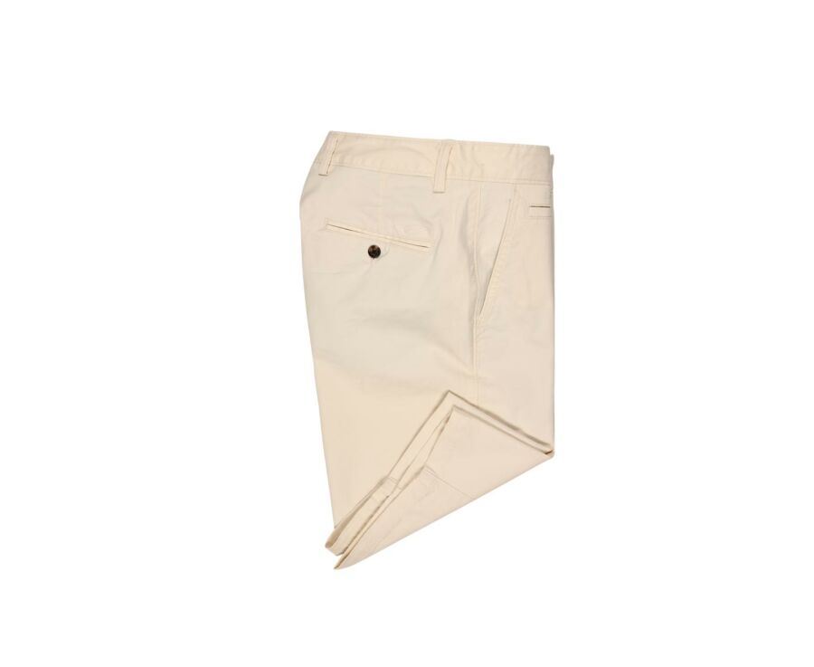 Bermuda chino homme Écru - BARRY