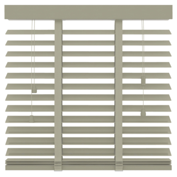 GAMMA houten jaloezie 50 mm leem (kleurnr. 945) 60x130 cm (bxh)