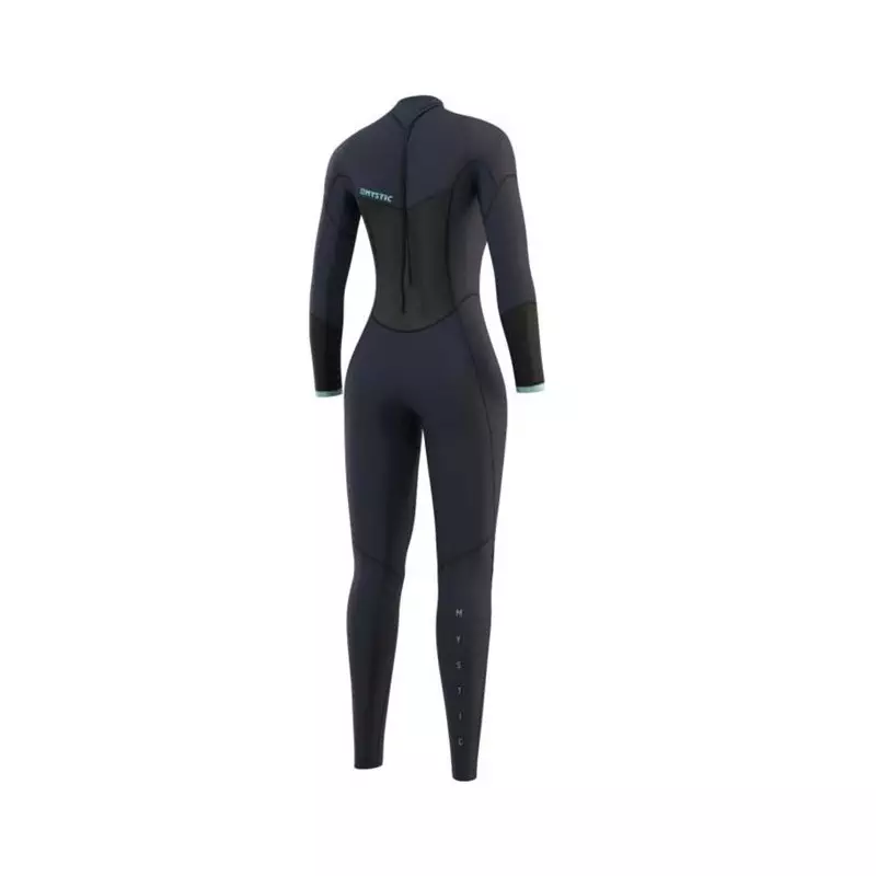 Combinaison néoprène femme MYSTIC Brand Fullsuit 3/2mm Bzip Flatlock Night Blue