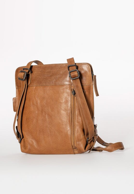 Aunts & Uncles Grandma's Luxury Club Backpack / Shoulderbag Mrs. Crumble Caramel