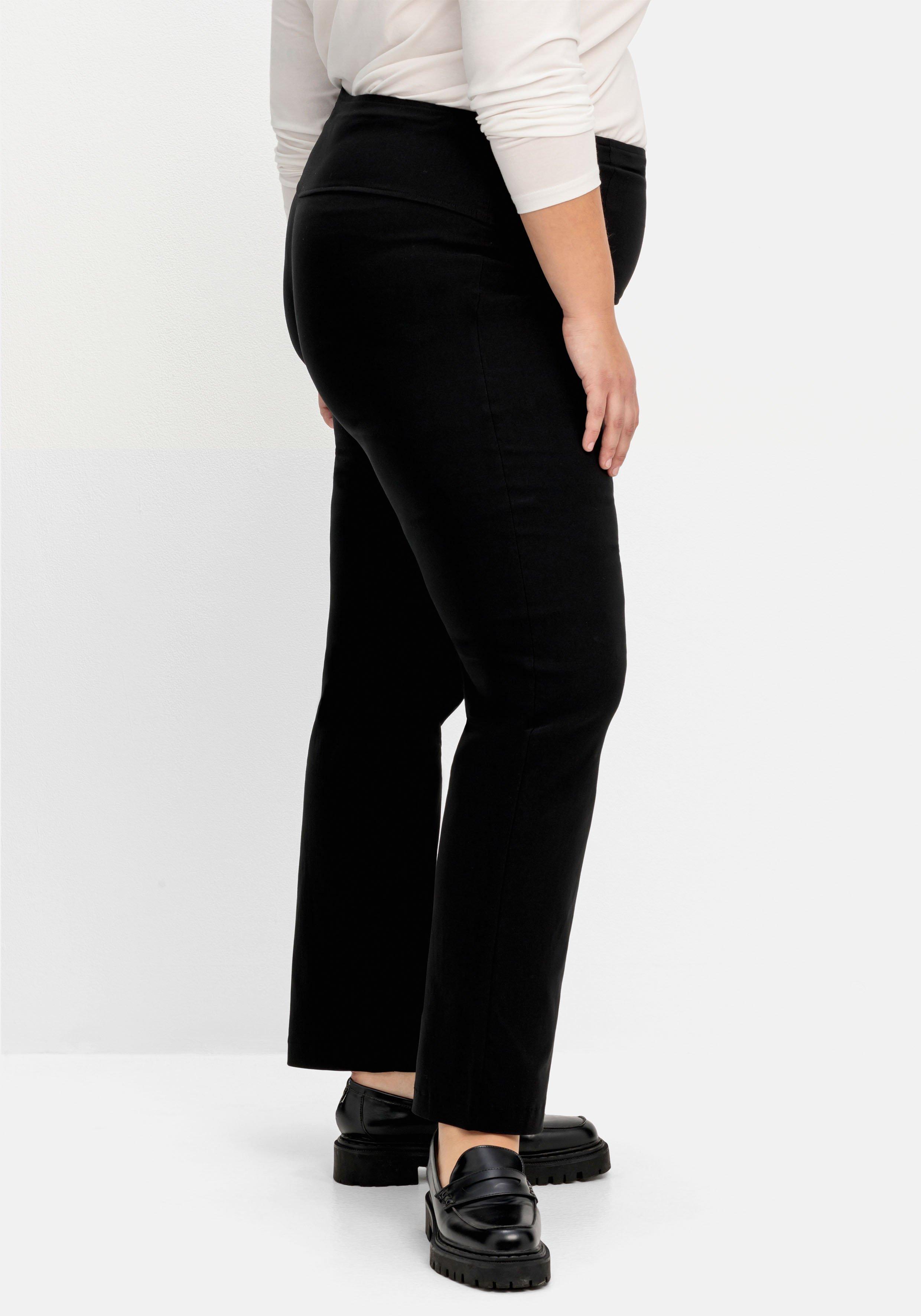 Gerade Schlupfhose mit Shaping-Einsatz
