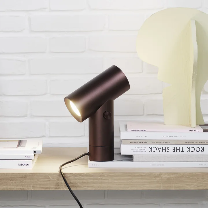 Muuto - Beam LED-Tischleuchte, Aluminium, H 26,2 cm