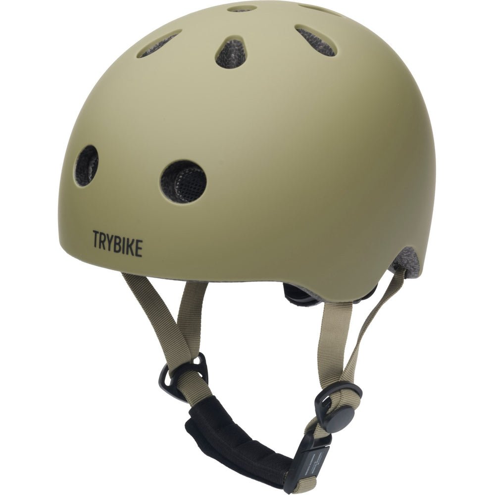 Køb Trybike Vintage Green Cykelhjelm Med retrolook