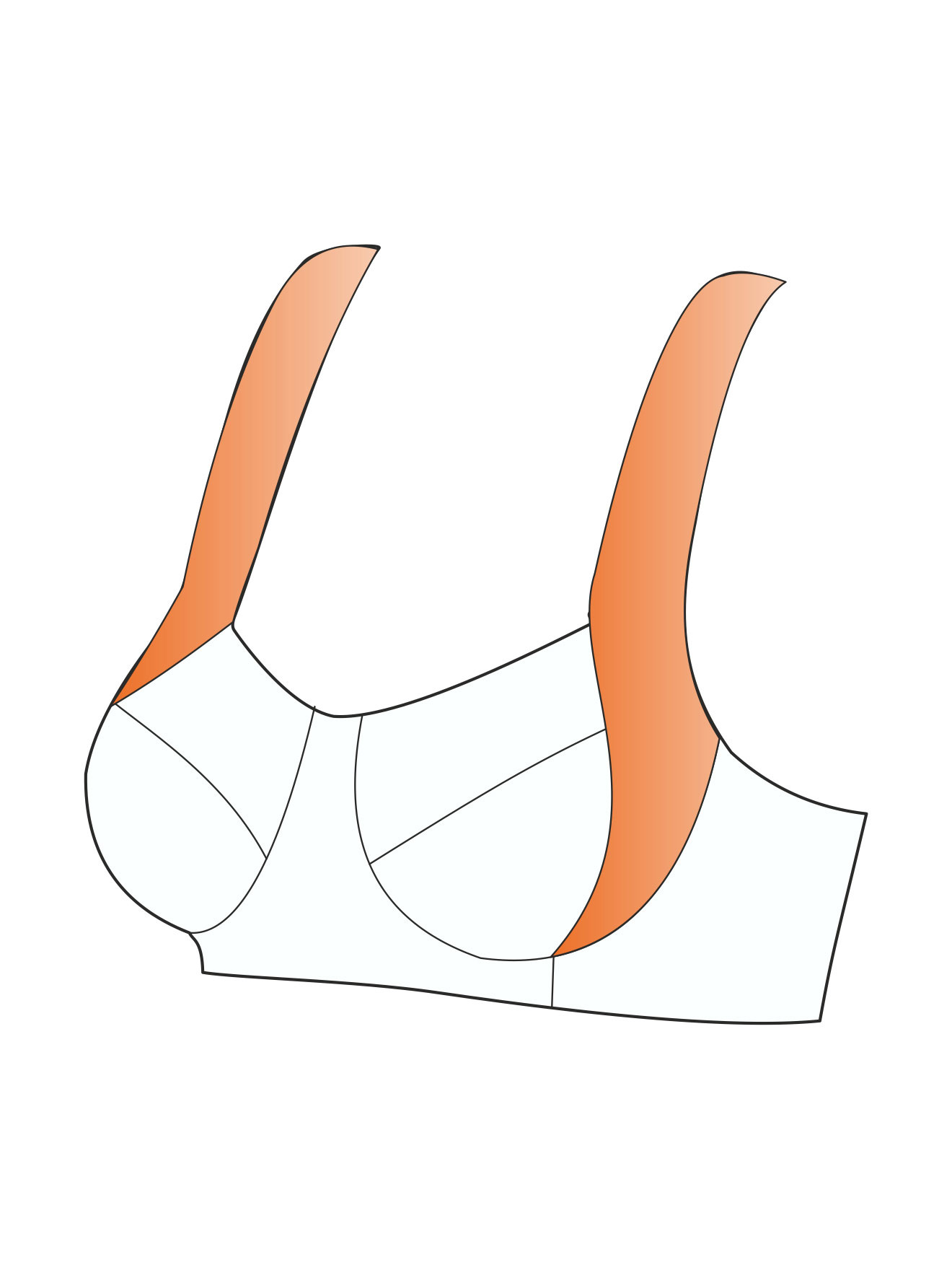 Soutien-gorge coton majoritaire