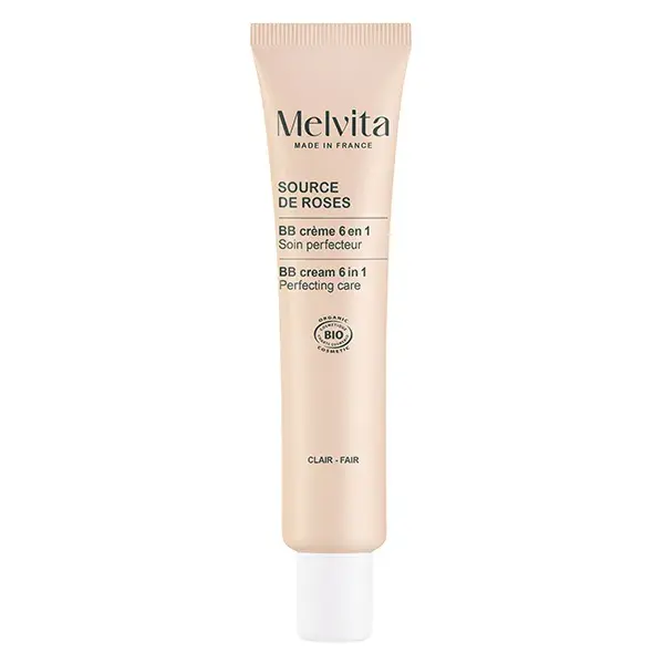 Melvita Source of Roses BB Cream Perfecting Care Light Tint Organic 40ml