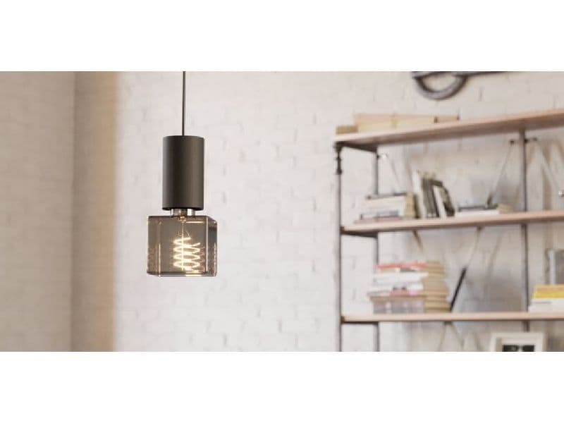 EGLO Leuchten Lampe 4 W E27 Warmweiss Übergrosses LED-Deko Leuchtmittel in besonderer Würfel-Form