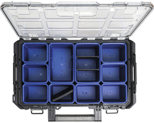 Organizer Industrieel 22 560 x 128 x 345 mm zwart
