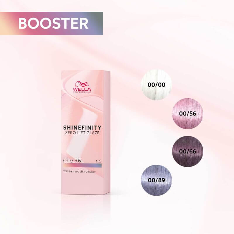 Coloration gloss Shinefinity 00/56 Rosé Booster Wella 60ML