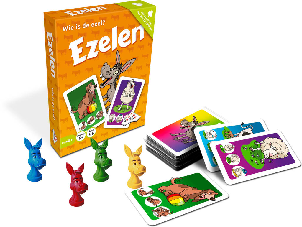 Met mijn kleinzoon gespeeld en erg veel gelachen was ook makkelijk uitEzelen