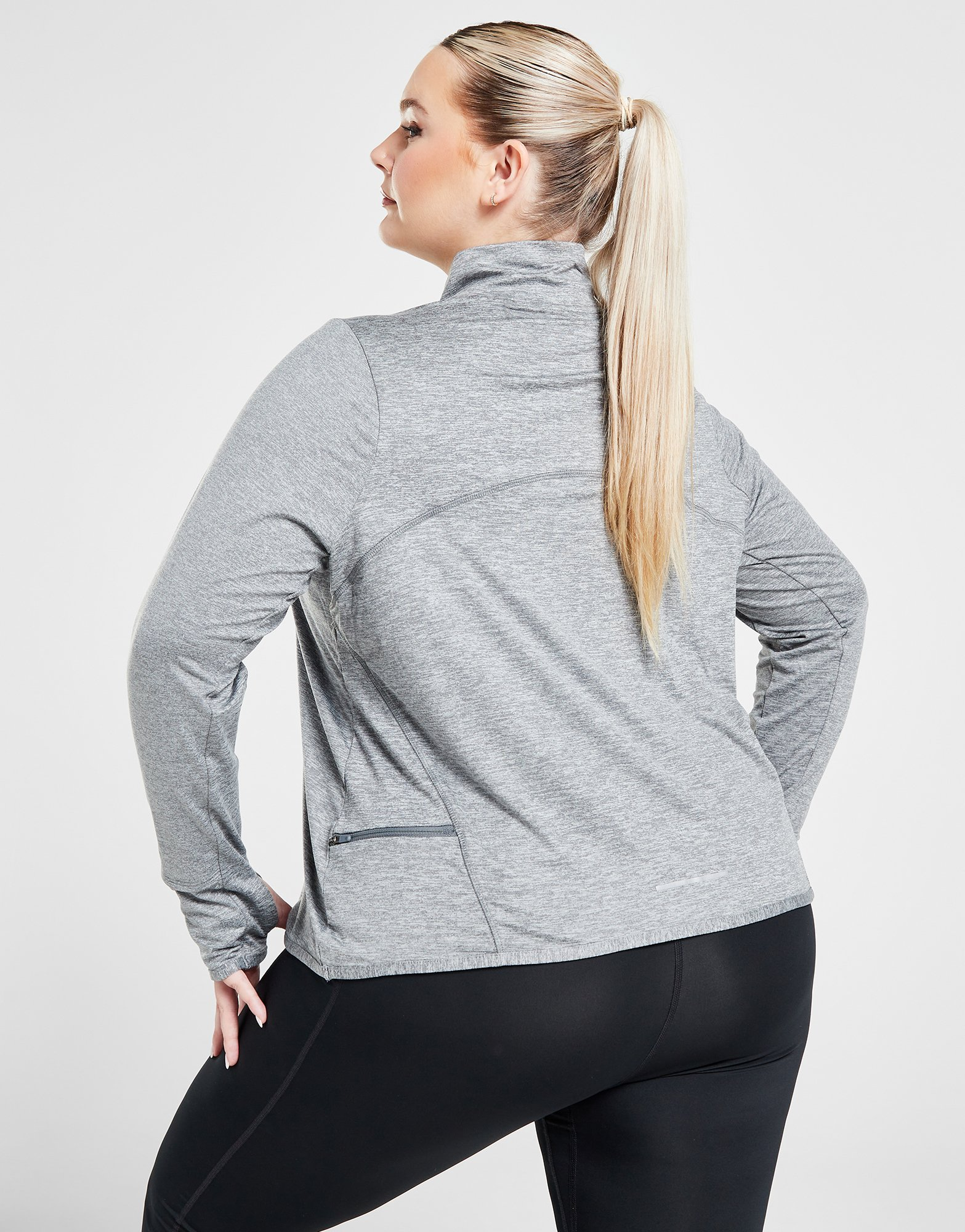 Nike Haut Zippé Element UV Grande Taille Femme