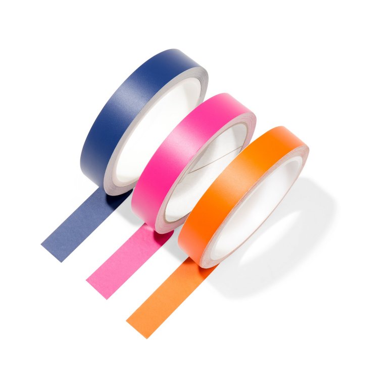 Farbiges Klebeband opak, matt