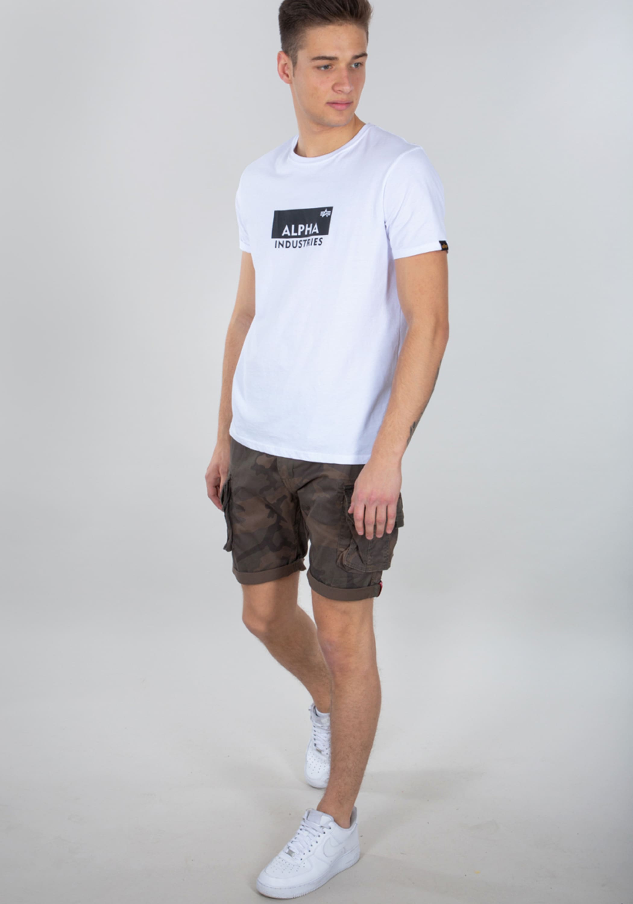 Alpha Industries Shorts »Crew Short Camo«