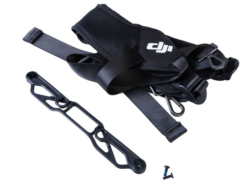 DJI Enterprise Halter RC Plus 2 Gurt- und Hüftstützen-Kit f Dieses Zubehör ermöglicht es dem Nutzer, die Fernsteuerung freihändig zu tragen, wodurch eine bessere Konzentration auf den Flugbetrieb möglich ist