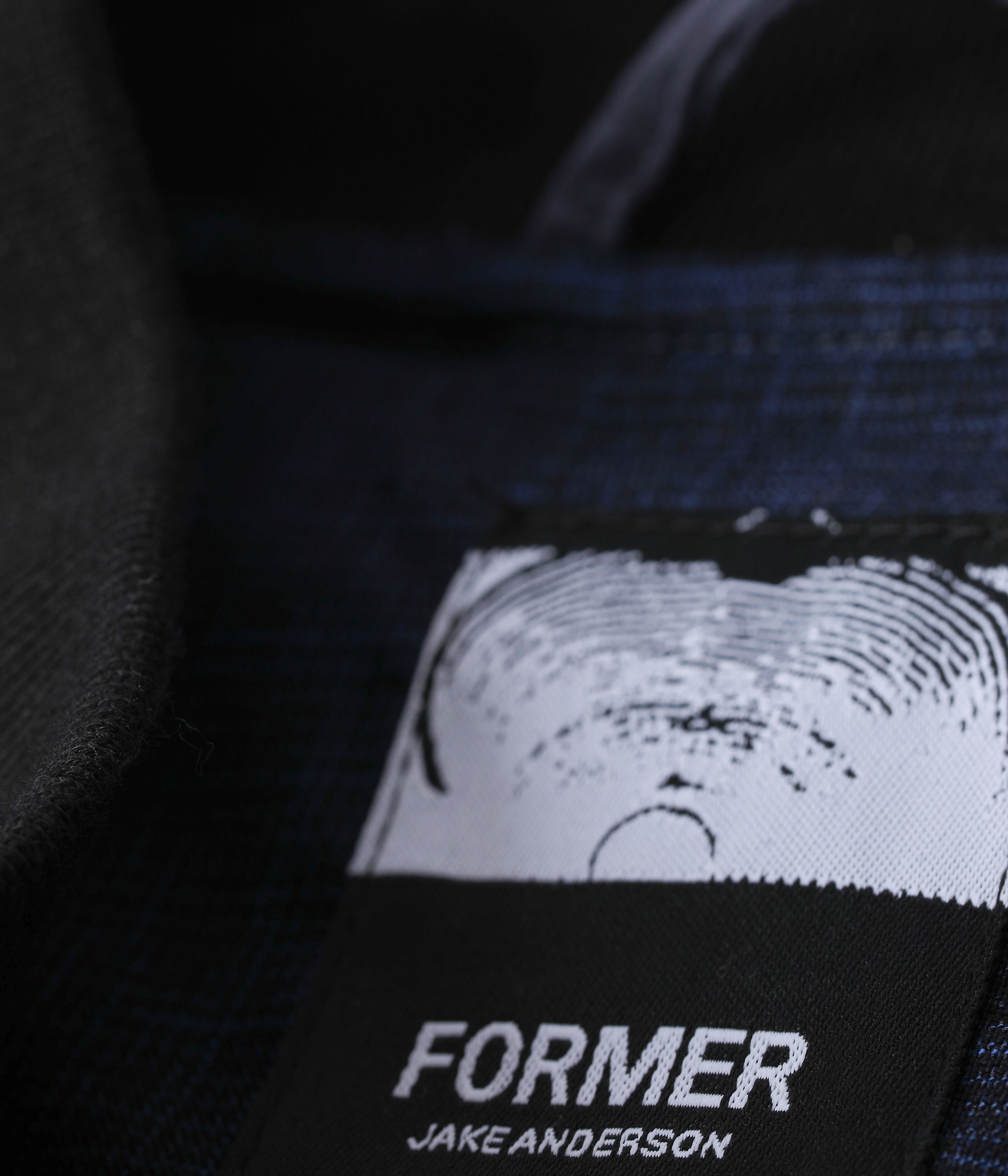 Former VT Suede Bomber Jacket Navy