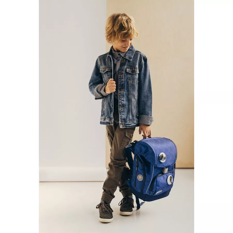 Belmil Schulranzen Premium Comfy Plus Set 5-teilig Estate Blue