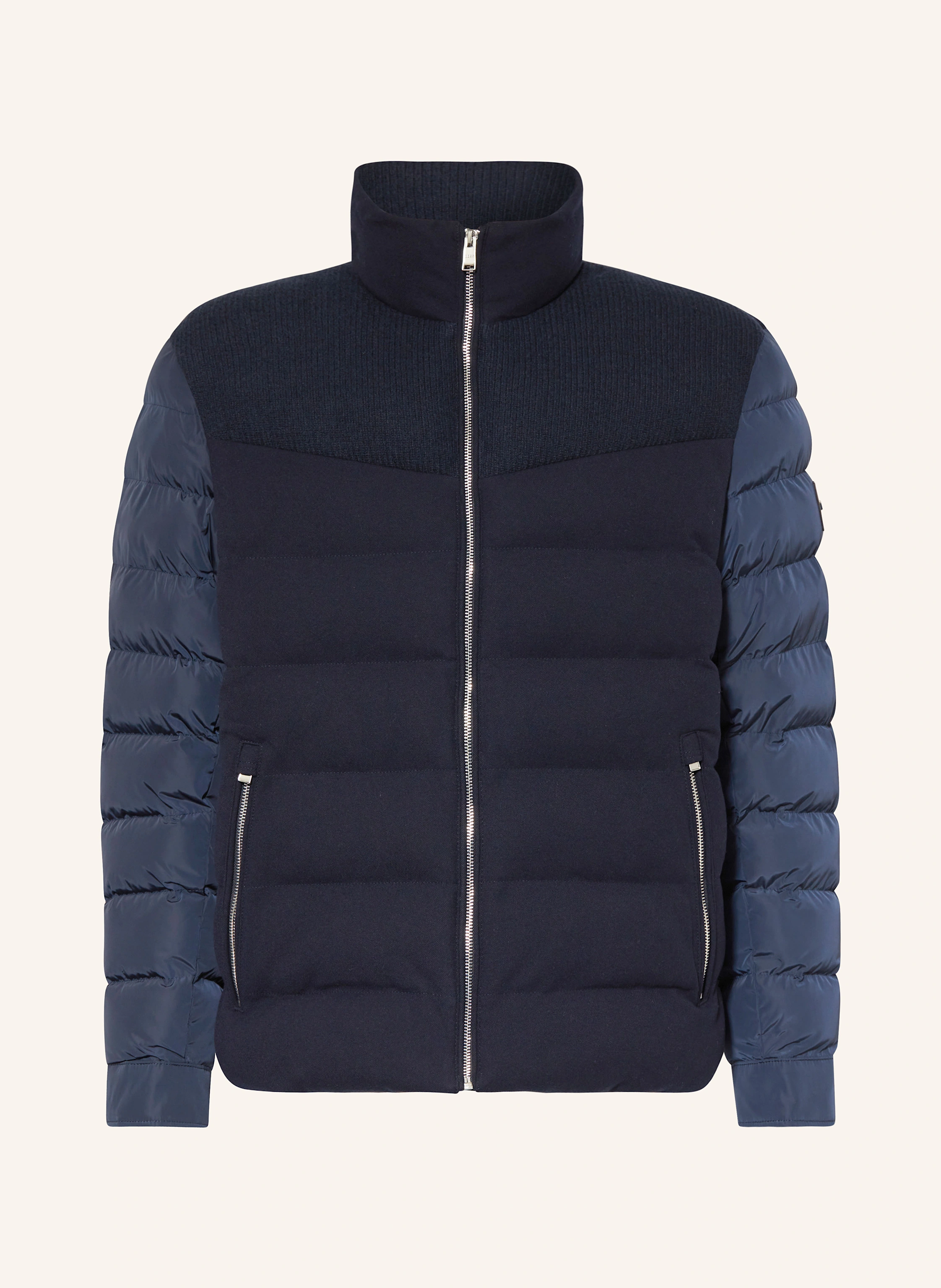 BOSS Steppjacke CLANELLO im Materialmix