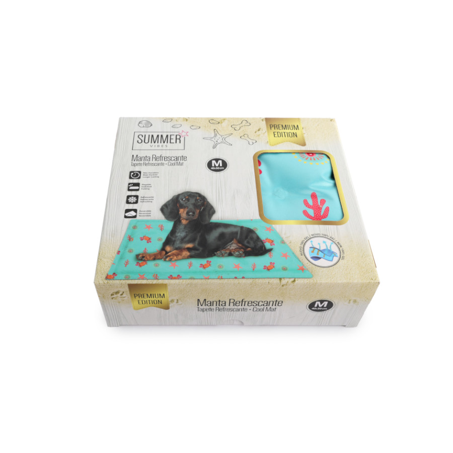 Tapete refrescante premium Summer Vibes Cool Mat para cães