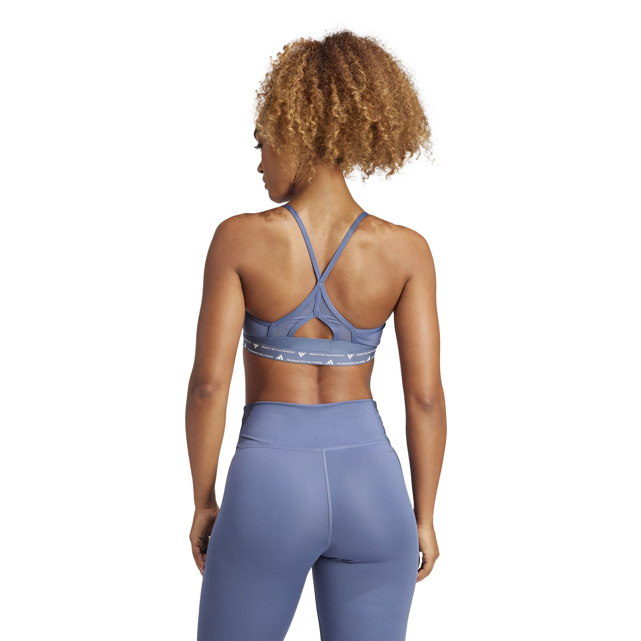 adidas Aeroimpact Low-Support Soutien-gorge Sport Femmes - Bleu Gris