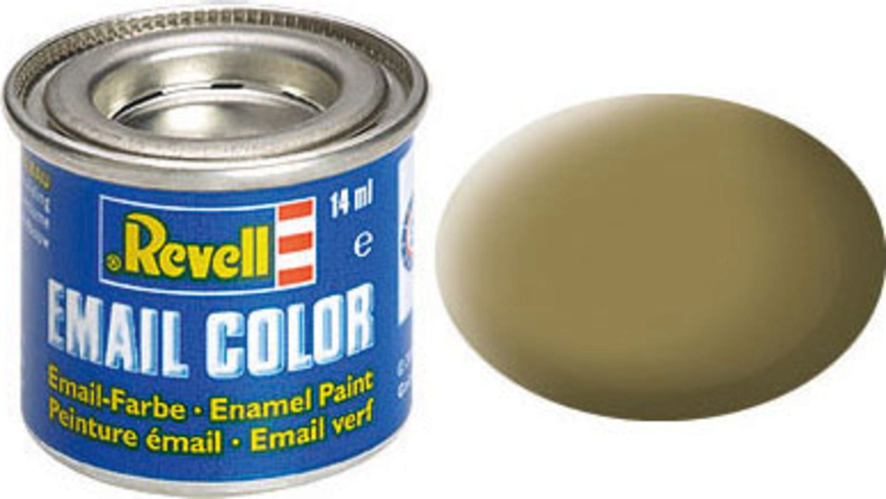 Revell  Email Color khakibraun, matt, 14 ml    Die beliebten Farben von Revell in 89 verschiedenen Farbtönen