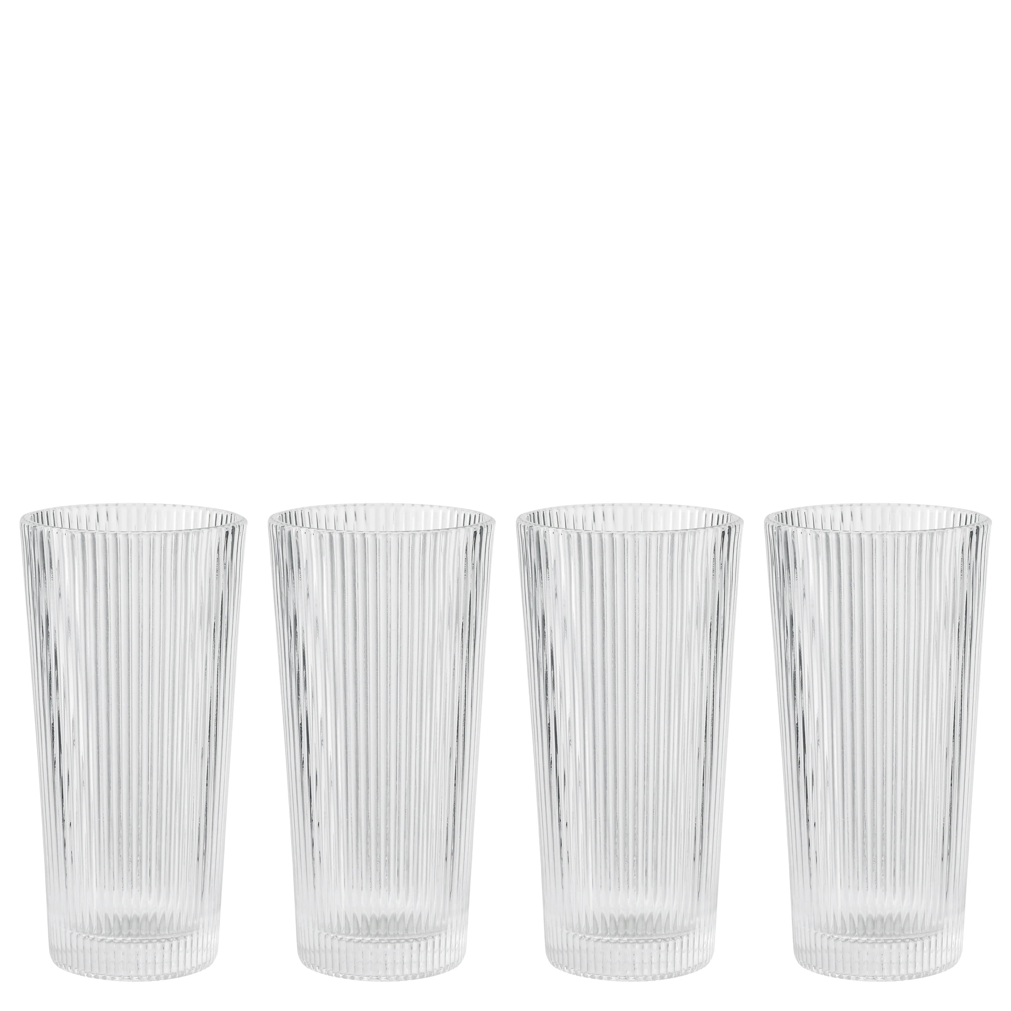 Stelton  Pilastro long drink glas, 30 cl - 4 stk.