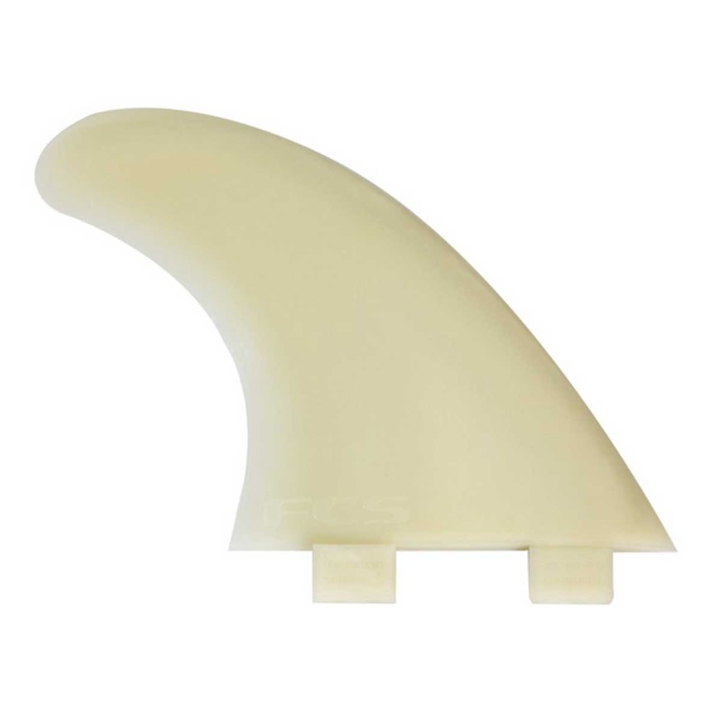 Ailerons FCS M5 natural glass tri set - The Corner Shop