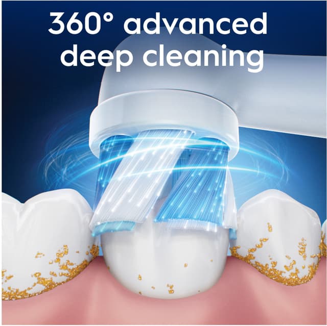 Oral-B iO Ultimate Clean tandbørstehoved 778435 8-stk (hvid)