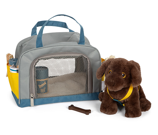 small foot Hund mit Tasche und Pflege-Set