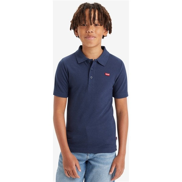 Køb Levi's Back Neck Tape Polo Dress Blues