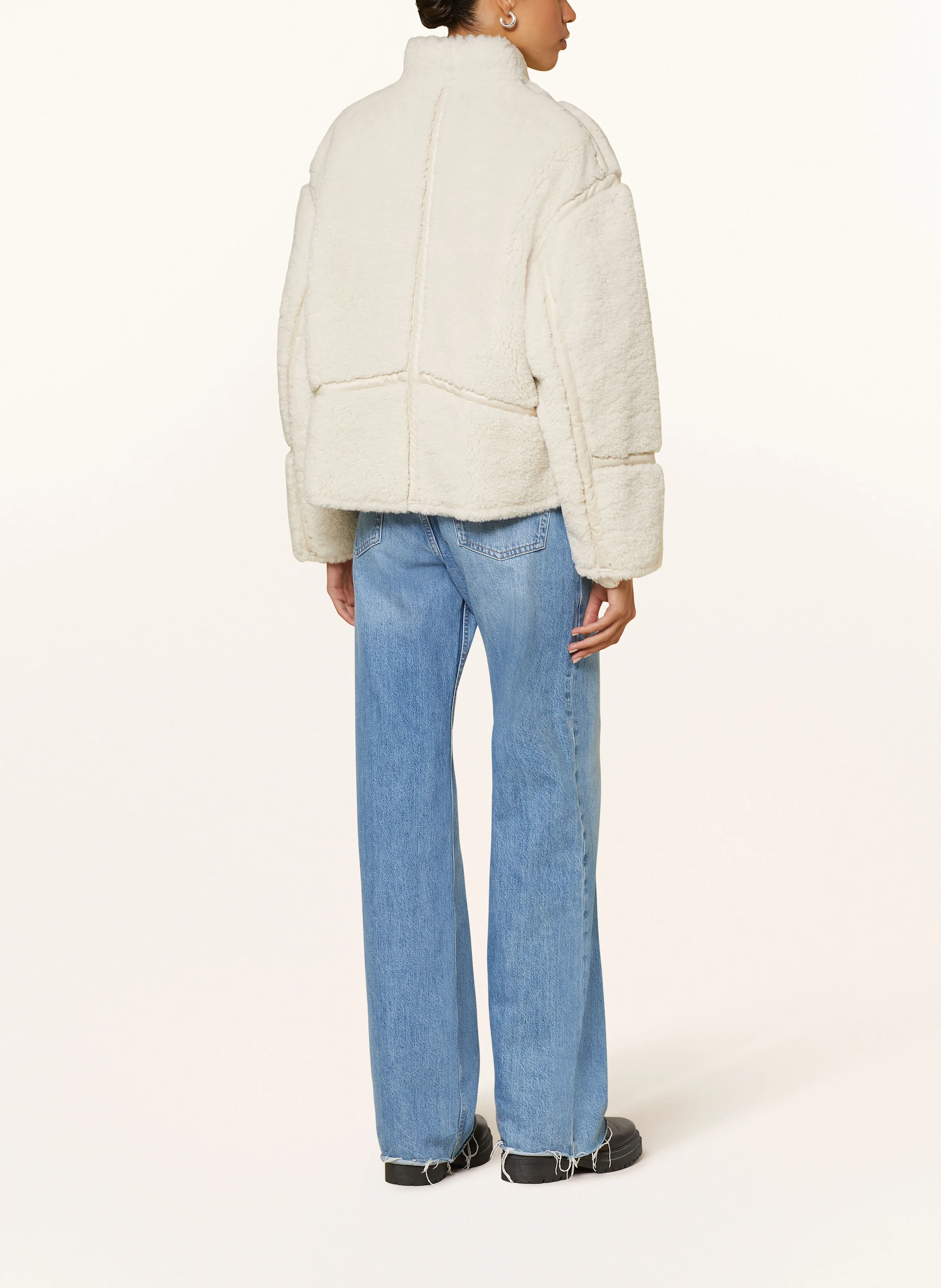 maje Teddyfell-Jacke