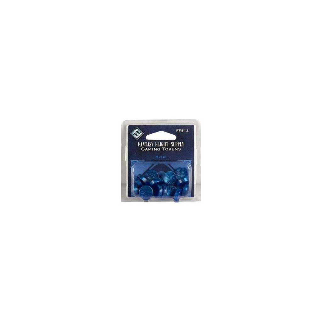 20 Jetons - Bleu (Gaming Tokens Blue)