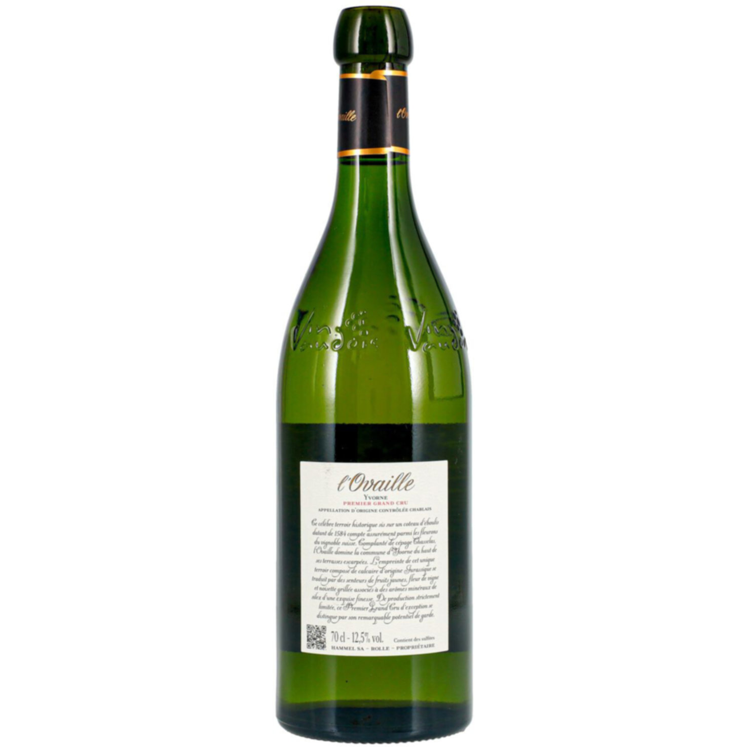 Chablais AOC Yvorne Premier Grand Cru L'Ovaille -70cl
