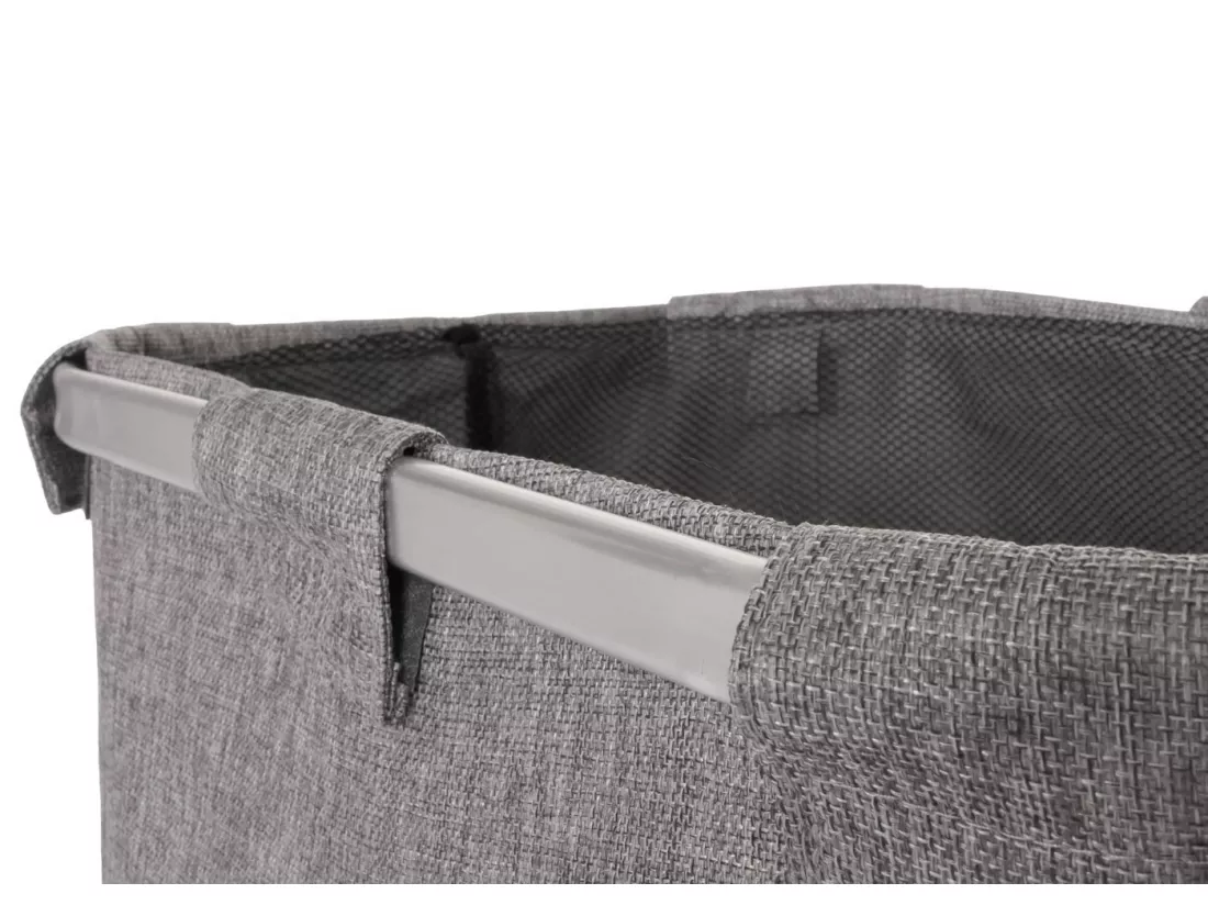 Collecteur de linge MCW-C34 avec filet 82l, gris