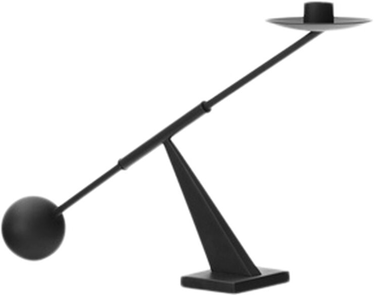 Audo Copenhagen Interconnect Candle Holder, W42,5, Black