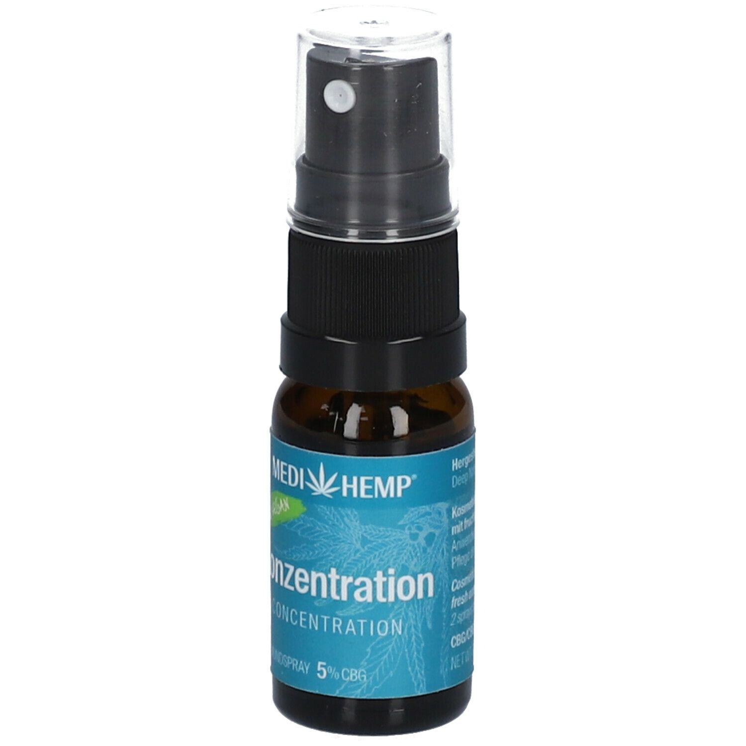 MEDIHEMP Bio Konzentration Mundspray 5% CBG