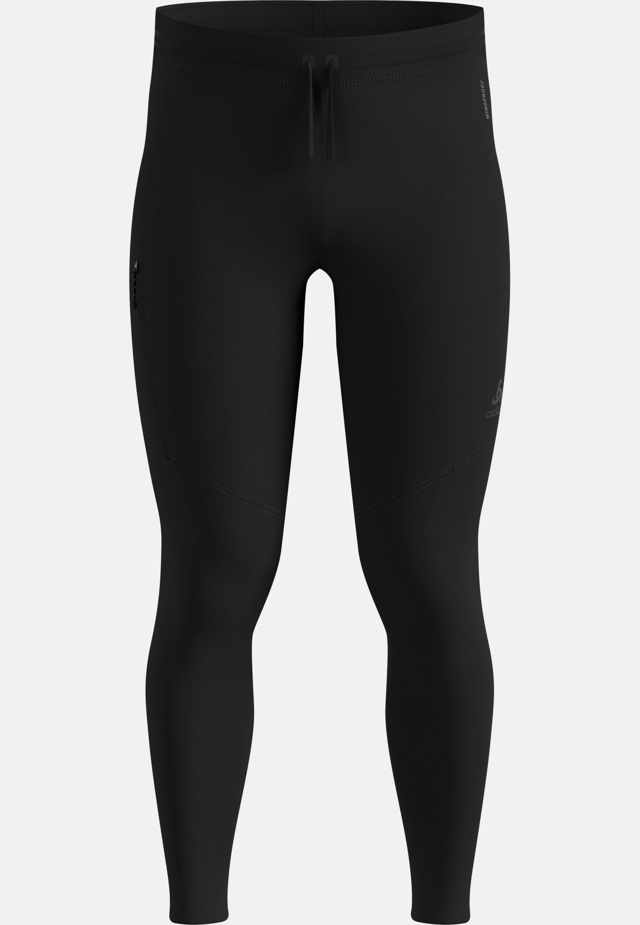Winddichte Zeroweight Pro Warm Langlauftights in black
