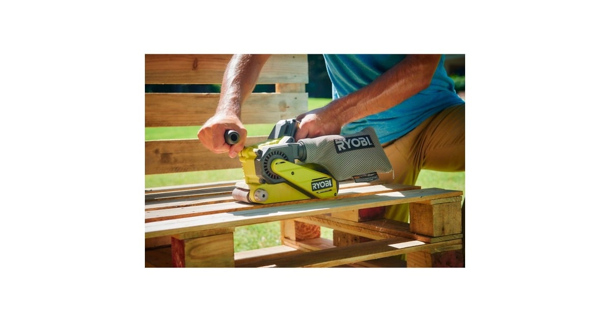 RyobiAccu-Bandschuurmachine R18BS-0, 18V  (Groen/zwart, zonder batterij en lader)