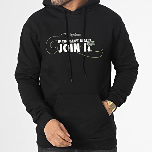 Sweat Capuche Join It 9063 Noir