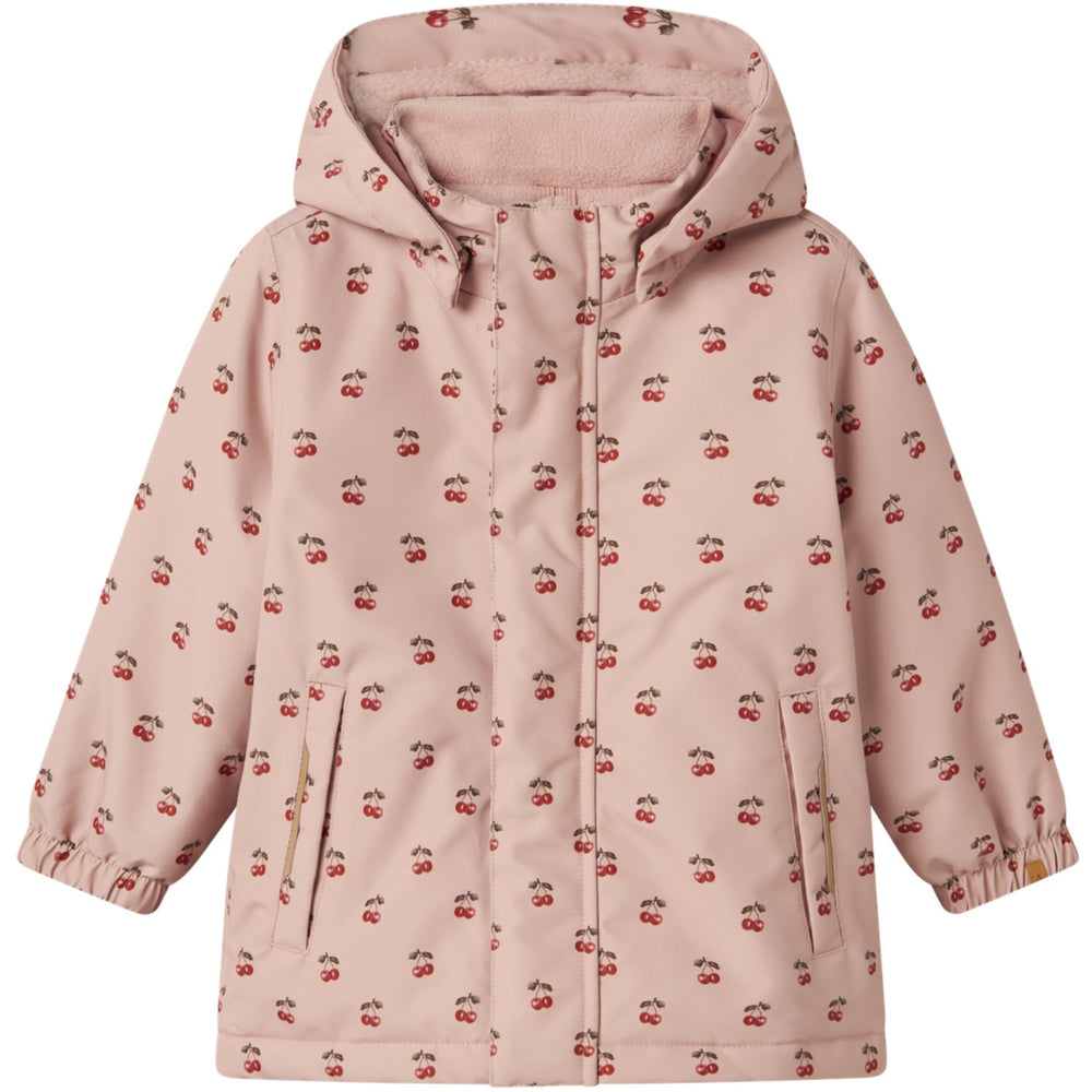 Køb Lil'Atelier Misty Rose Cherry Nmflasnow10 Jkt Fo Aop1 Lil