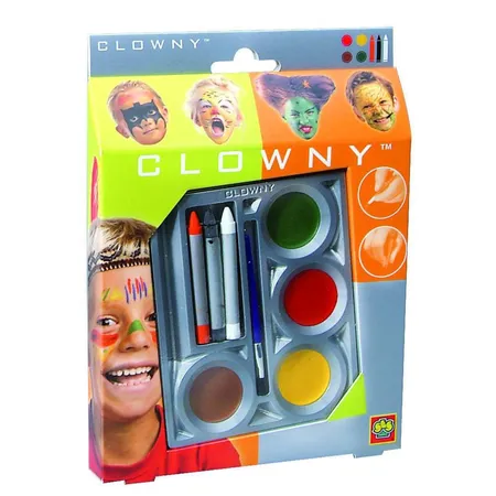 SES Schminkset / bestehend aus 3 Schminkstifte + 4 Farben