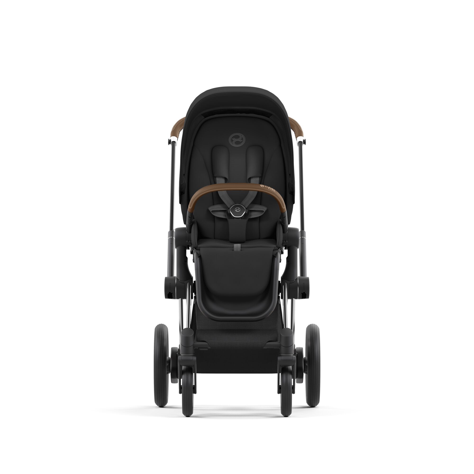 e-Priam Rahmen Chrome With Brown Details