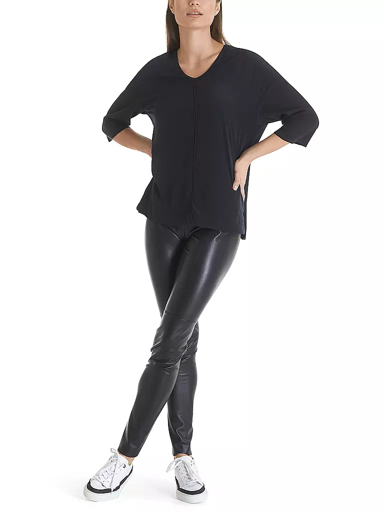 MARC CAIN Blusenshirt dunkelblau
